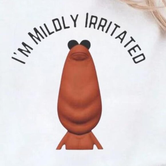 Marcus The Worm Shirt, I_m Mildly Irritated Shirt, Jimbo James Shirt 140 - Picture 2 of 5